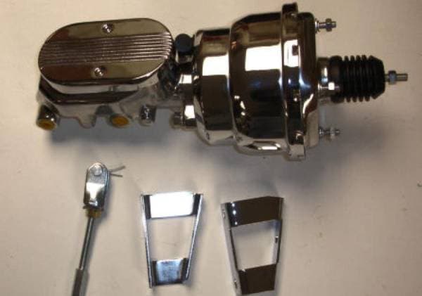 1968-1972 Chevrolet Nova Chrome Brake Booster and Master Cylinder BM-68-72-Nova
