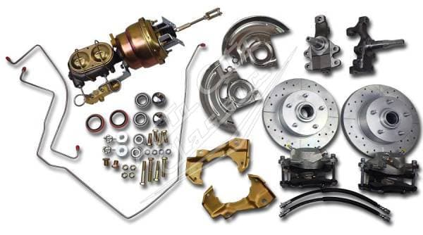 1964-1972 GM A-Body Dual Diaphragm Complete Front Disc Brake Conversion Kit BRK-64-72-GMA-DUAL