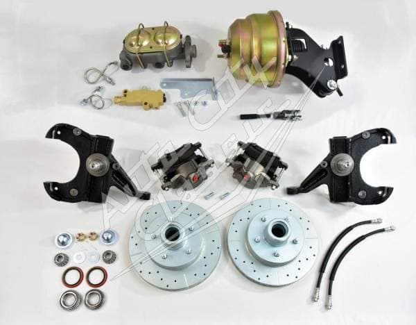 1967-1970 Chevrolet / GMC Pickup and Suburban 5 Lug Front Disc Brake Conversion Drop BRK-CVY-67-70-DROP-5L