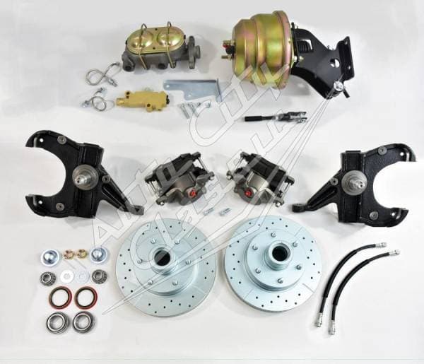 1967-1970 Chevrolet / GMC Pickup and Suburban 6 Lug Front Disc Brake Conversion Drop BRK-CVY-67-70-DROP-6L