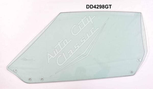 Late Jan 1969-June 1974 Chevrolet Corvette Coupe Left Door Glass with Astro D4298