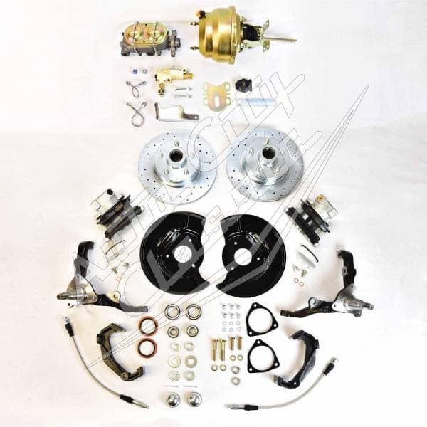 1954-1956 Ford Passenger Cars Complete Disc Brake Conversion- Granada Spindles