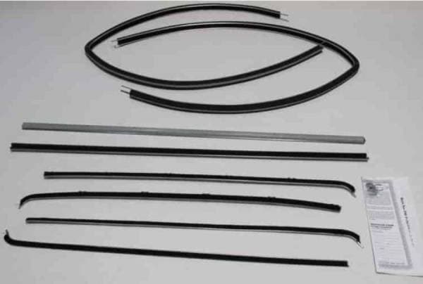 1955-1957 Chevrolet Sedan Delivery Weatherstrip Fuzzy Kit FZ55572SD