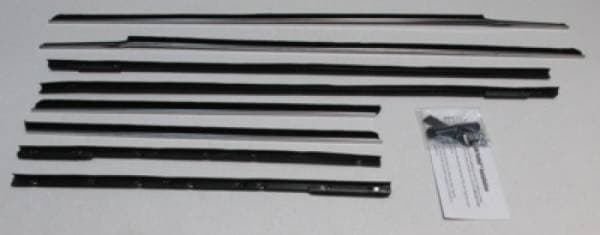 1962 Chevrolet Impala 2 Door Hardtop Weatherstrip Fuzzy Kit FZ622H-IMP