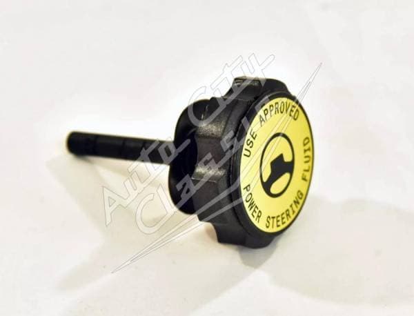 1962-1999 GM Black Plastic Power Steering Pump Dip Stick Cap- OE Style 15431