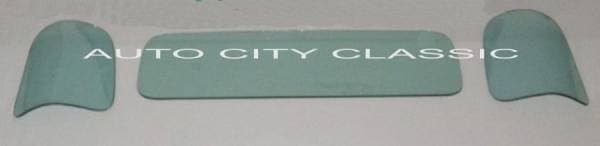 1947-1950 Chevrolet / GMC Pickup Rear Curved Corners and Center Back Glass DB-CVY-47-50-PU-3P