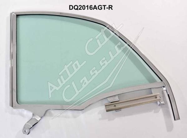 1955-1957 Chevrolet / Pontiac Convertible Assembled Quarter Glass Q2016TA