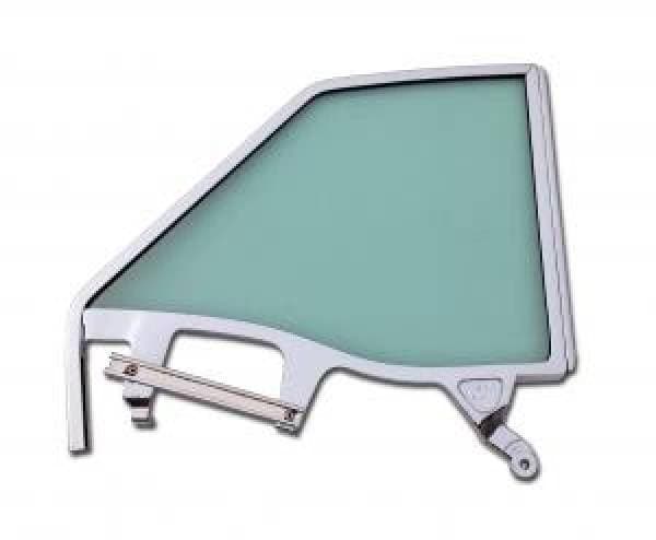 1958 Chevrolet / Pontiac Convertible Assembled Quarter Glass 58-1624