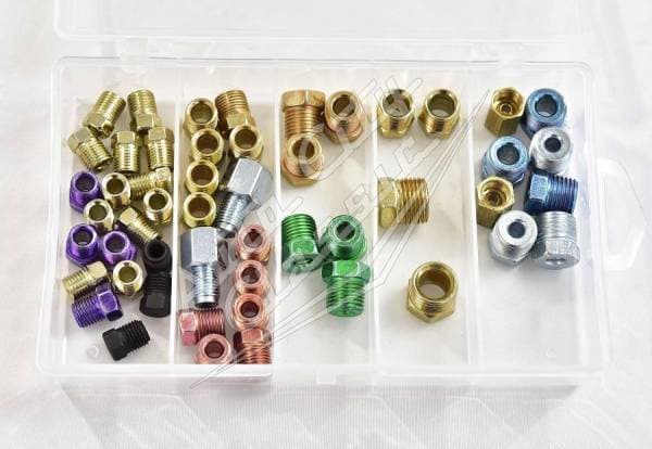 Brake and Fuel Line Tube Nut Fittings Hardware Kit HP-BFA
