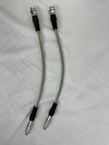 1975-1980 Ford Granada V8 Stainless Steel Braided Brake Hoses HS-FD-G-75-80-SS