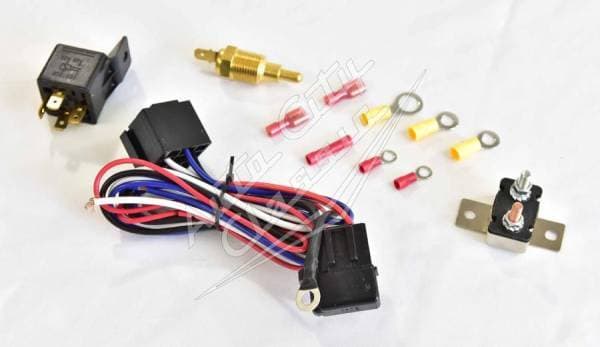 Universal Thermostatic Fan, Controller, Relay, Sensor 30 AMP SH-RELAY