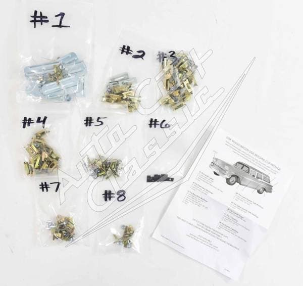 1958 Chevrolet Nomad Side Molding Clip Set