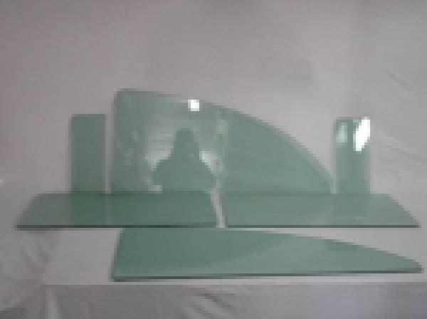 1955-1957 Chevrolet / Pontiac 2 Door Sedan Side Glass Set SS-5557CV2S210