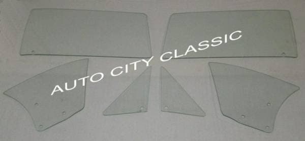 1967 Chevrolet Camaro / Pontiac Firebird Convertible Side Glass Set SS-67-CAM-CV