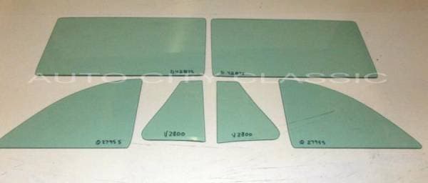 1957 Buick / Oldsmobile 4 Door Sedan Side Glass Set SS-BO-57-4S