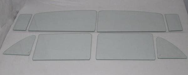 1955-1956 Cadillac 4 Door Sedan Fleetwood Side Glass Set SS-CAD-55-56-4S