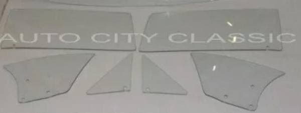 1966 Dodge Charger 2 Door Hardtop Fastback Side Glass Set SS-CHRG-66-2H