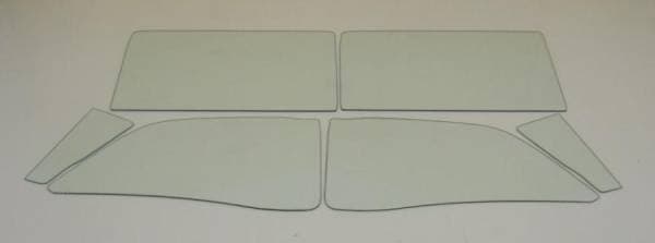 1957-1958 Edsel / Mercury 2 Door Hardtop Side Glass Set SS-EM-57-58-2H