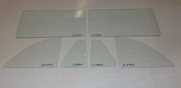 1942, 1946-1948 Ford Tudor Sedan Side Glass Set SS-F-42-48-2S