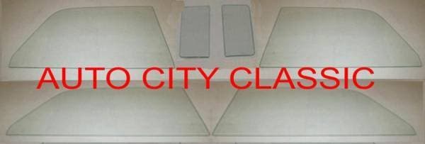 1961 Ford 2 Door Wagon Side Glass Set SS-F-61-WAG
