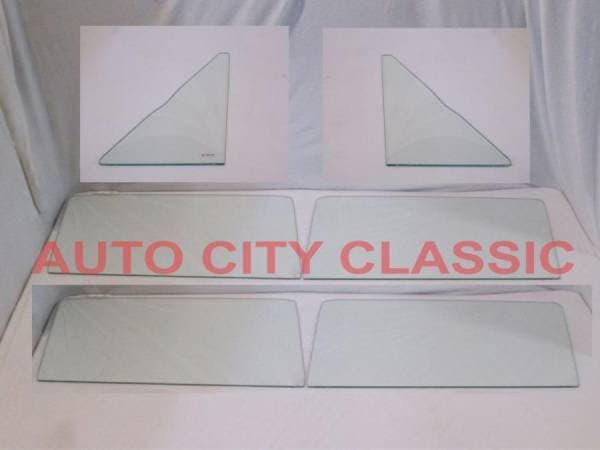 1960-1961 Ford / Edsel / Mercury 4 Door Hardtop Side Glass Set SS-FEM-60-61-4H