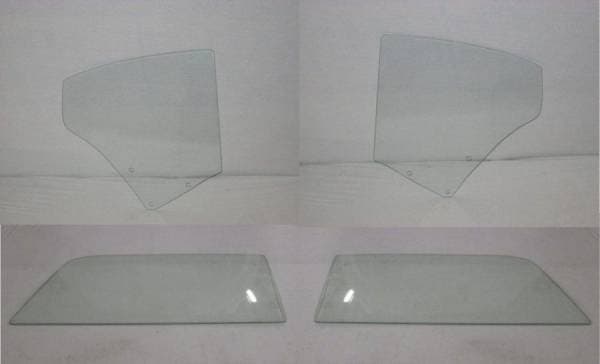 1968 Ford Fairlane / Mercury Montego 2 Door Hardtop Formal Side Glass Set SS-FM-68-2H-FL