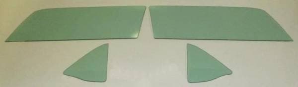 1971-1973 Ford Mustang / Mercury Cougar 2 Door Hardtop Side Glass Set SS-FM-71-73-2H