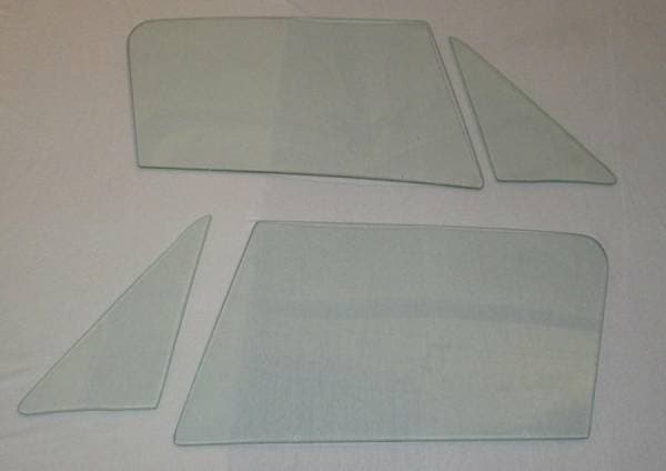 1963-1967 Chevrolet Corevtte 2 Door Hardtop Coupe Sting Ray Side Glass Set SS-VET-63-67-2C