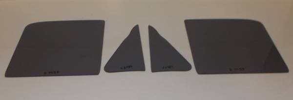 1953-1955 Ford Pickup Closed Cab 81 and Panel Delivery 82 4 Piece Side Set SS5355FPU