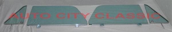 1964-1966 Chevrolet / GMC Cab, Panel and Suburban 4 Piece Assembled Side Glass Set SSA-CVY-64-66-PU