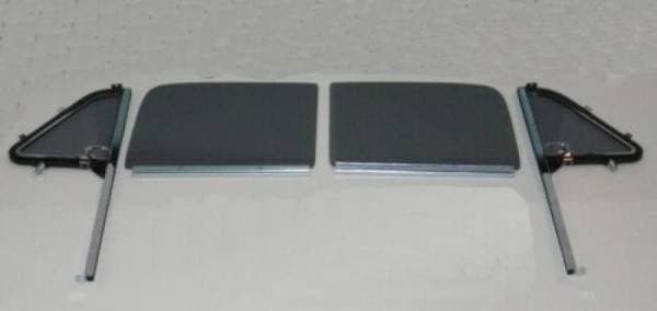 1951-1954 Chevrolet / GMC Pickup Post Assembled Side Glass Set SSAP-CVY-51-54-PU