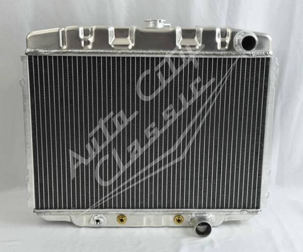 1967-1970 Ford Mustang / Mercury Cougar with A/C Aluminum Radiator SL-157C-AT