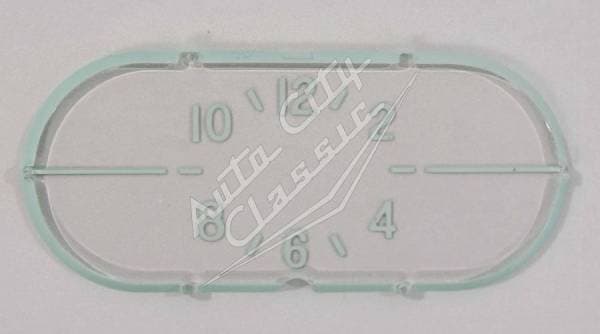 1958 Chevrolet Passenger Cars Clock Lens Face Plate