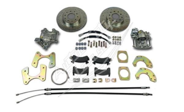 Ford 8" or 9" Small Bearing Rear Disc Brake Conversion Wheel Kit