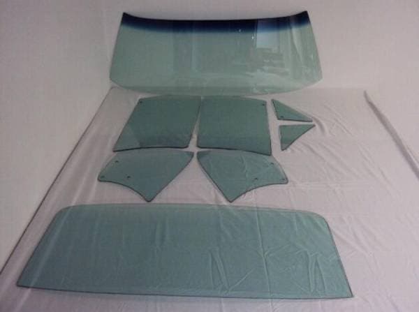 1966-1967 Buick / Oldsmobile / Pontiac A Body 2 Door Coupe Complete Glass Package CG-66-67-BOP-ABODY-2CP