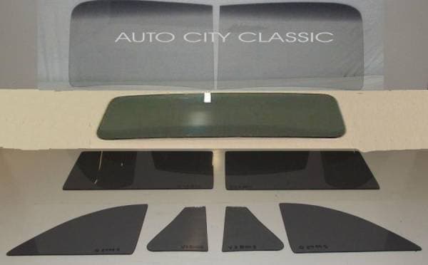 1949-1952 Chevrolet  / Pontiac 2 Door Business Coupe Complete Glass Package CG-CP-49-52-2C-2P