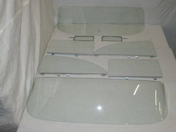 1957 Chevrolet / Pontiac 2 Door Sedan Complete Glass Package with Assembled Side Glass CG-CP-57-2S-SSA