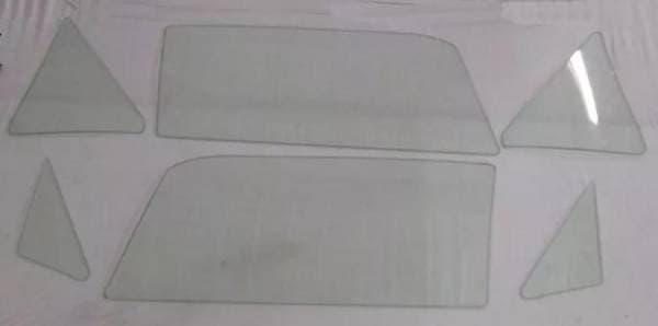 1964-1966 Ford Thunderbird 2 Door Hardtop 63A, 63B Side Glass Set SS-TBIRD-64-66