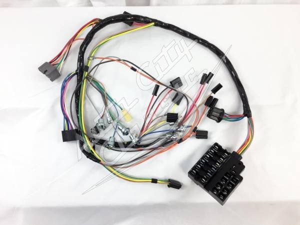 1958 Chevrolet Passenger Cars Dash Wiring Harness with Fuse Box