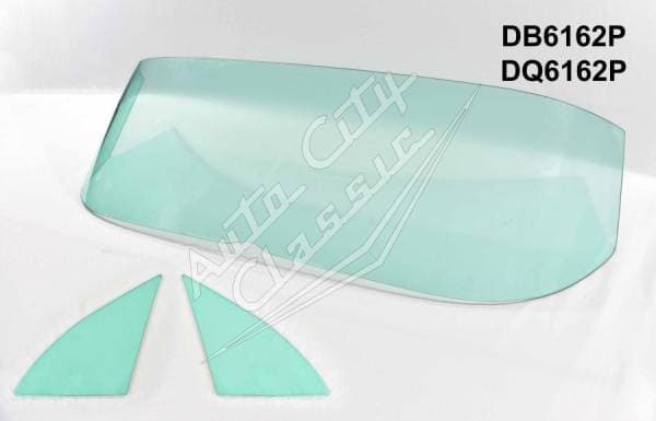 1961-1962 Chevrolet Corvette Convertible with Removable Hardtop Plexi Window Set 6162P-SET