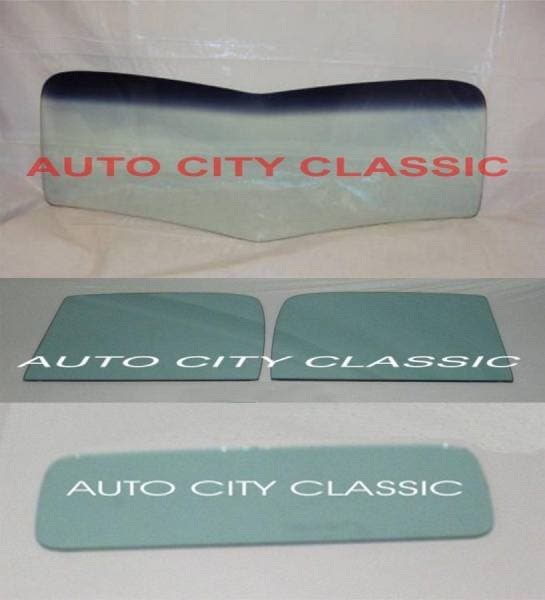 1941-1942 Chevrolet Pickup Cab Complete Glass Package V-Bend Windshield CG-CVY-41-42-PU-VB