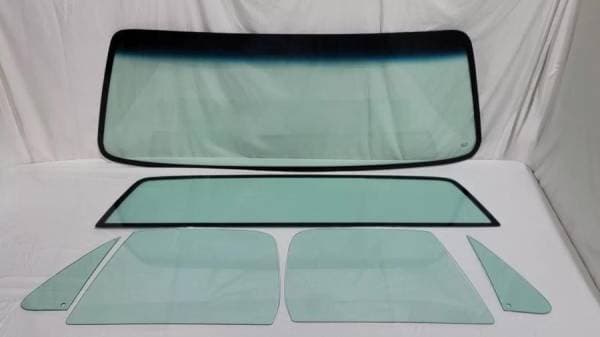 1976-1979 Chevrolet / GMC Pickup Complete Flush Mount Glass Package- Large CG-CVY-76-79-PU-LG-NM