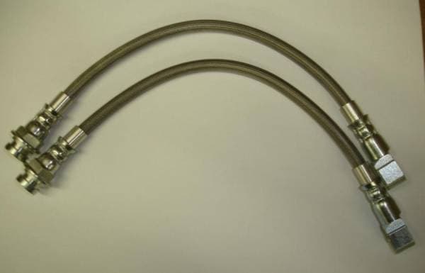 10 MM 18" Stainless Steel Braided Disc Brake Hoses HS-10MM-18-SS