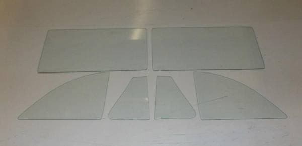 1953-1954 Chevrolet 4 Door Sedan Side Glass Set SS-CVY-53-54-4S