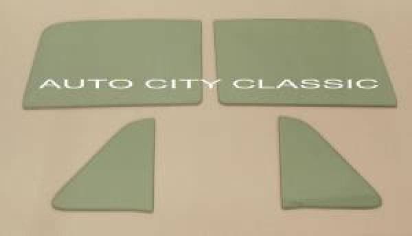 1953-1954 Dodge Cab and Panel Side Glass Set SS-D-53-54-PU