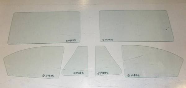 1960-1961 Ford / 1960 Edsel 4 Door Sedan Side Glass Set SS-FE-60-61-4S