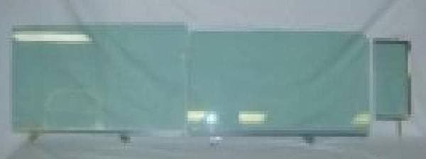 1955-1957 Chevrolet / Pontiac 4 Door Wagon Curved 8 Piece Assembled Glass Set 5557AS4W8P