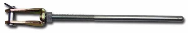 3/8"-24 Universal Manual Brake Master Cylinder Push Rod and Clevis Yoke 38-24-CLV-ROD