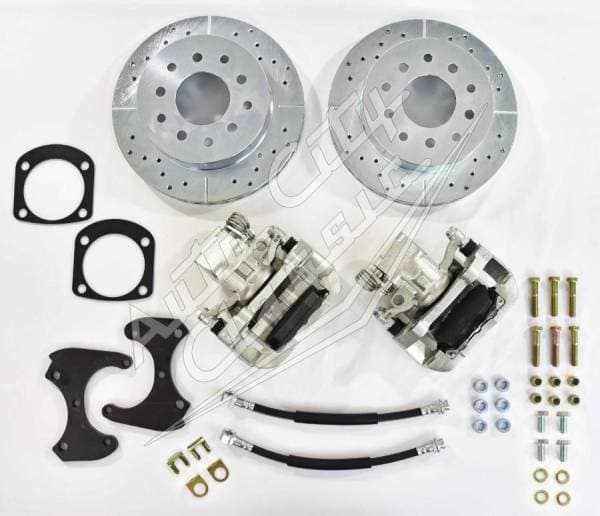 1958-1964 Chevrolet Passenger Cars 13" Wire Wheel Rear Disc Brake Conversion Wheel Kit WK-CVY-58-64-13