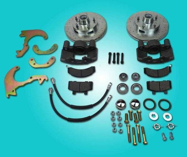 1965-1968 Chevrolet Passenger Cars Original Wheel Disc Brake Conversion Wheel Kit